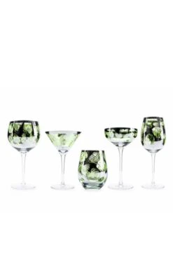 Artland Tropical Leaves Glassware Collection -Highland Gift Outlet Store CY15140TUMBLER55CL 1 1