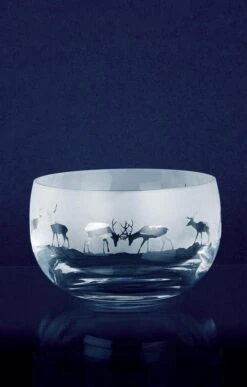Engraved Crystal Bowl