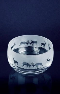 Engraved Crystal Bowl -Highland Gift Outlet Store CY15230STAG 1