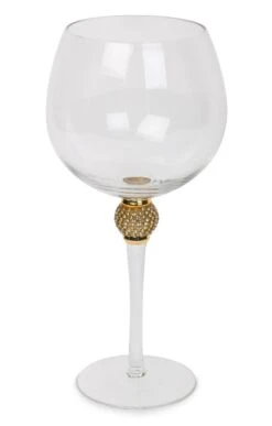 Glass And Gold Drinking Glasses