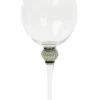 Silver Diamante Drinking Glasses