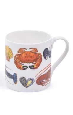 Richard Bramble Salmon Mug -Highland Gift Outlet Store CY20101SHELLFISH 1