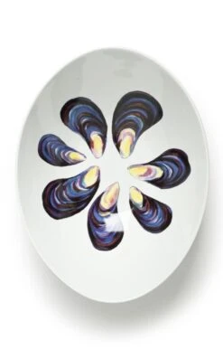 Richard Bramble Oval Bowl -Highland Gift Outlet Store CY20108MUSSELS 1