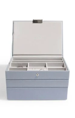 Classic Jewellery Box -Highland Gift Outlet Store CY20641DUSKYBLUE 1