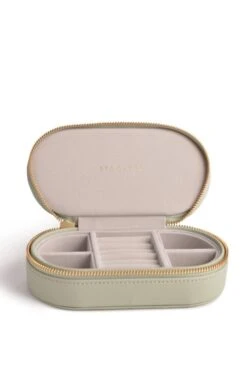 Oval Jewellery Box -Highland Gift Outlet Store CY20645SAGEPEBBLE 2 1