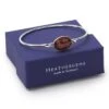 Heathergems Silver Wire Bangle