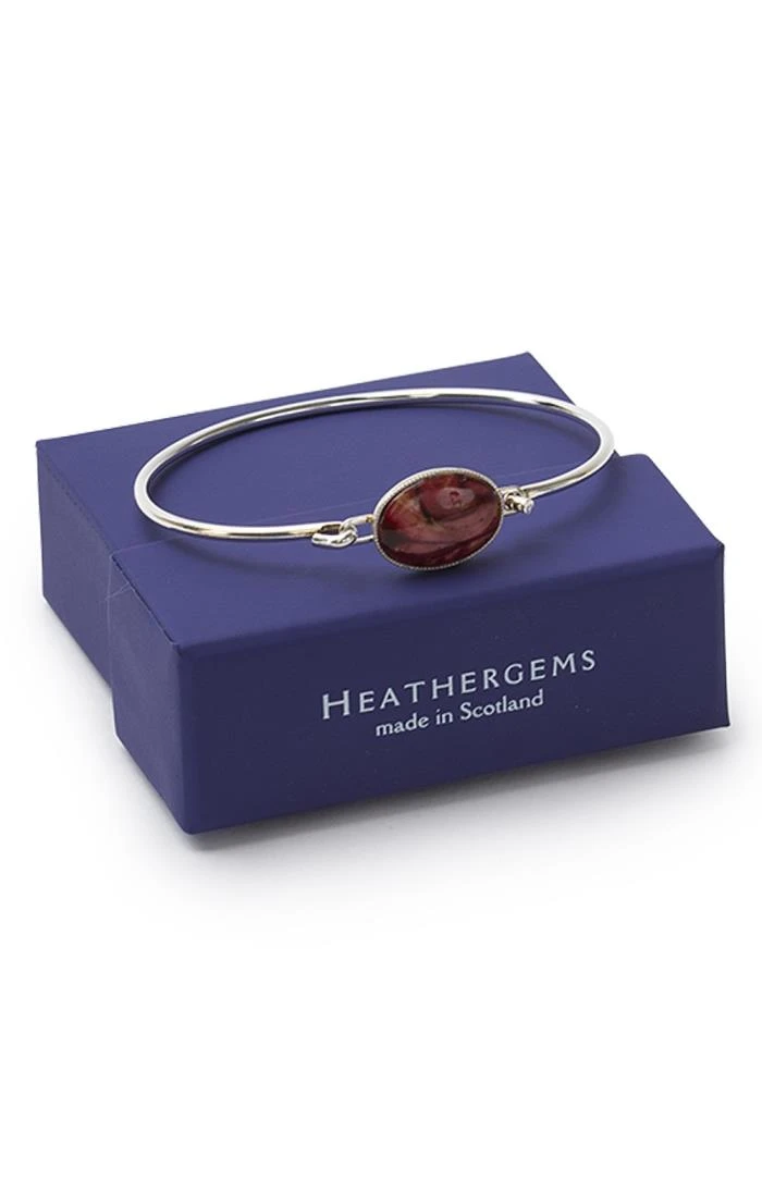 Heathergems Silver Wire Bangle 1 Heathergems Silver Wire Bangle