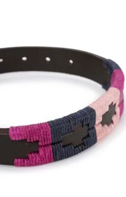 Argentinean Dog Collar -Highland Gift Outlet Store GJ12207BERRYNVYPNK 3 1