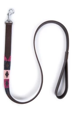 Argentinean Dog Lead -Highland Gift Outlet Store GJ12208BERRYNVYPNK 2