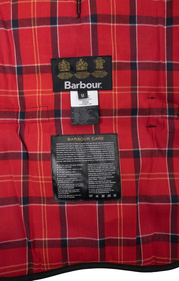 Barbour Wax Dog Coat 3 Barbour Wax Dog Coat - Image 3
