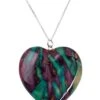 Heathergems Large Heart Pendant