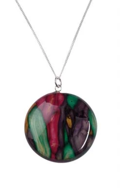 Heathergems Circle Pendant