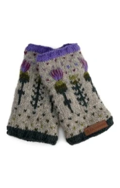 Ladies Thistle Handwarmer -Highland Gift Outlet Store GW00262MULTI 1