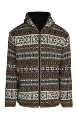 Men's Stornoway Hoodie -Highland Gift Outlet Store GW01312EARTH 1