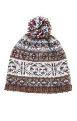 Stornoway Bobble Beanie -Highland Gift Outlet Store GW01489EARTH 1