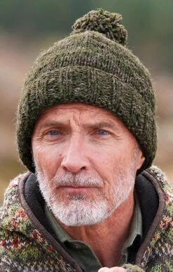 Men's Donegal Bobble Beanie