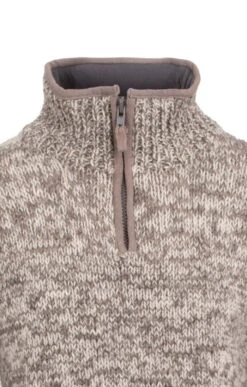 Donegal Half Zip -Highland Gift Outlet Store GW19308GREY 2