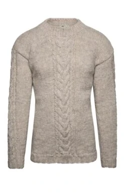 Men's Cable Sweater -Highland Gift Outlet Store GW78917OATMEAL 1