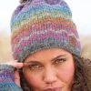 Ladies San Clemente Bobble Beanie
