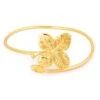 Ladies Four Leaf Clover Bracelet Gold