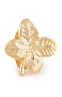 Ladies Four Leaf Clover Ring